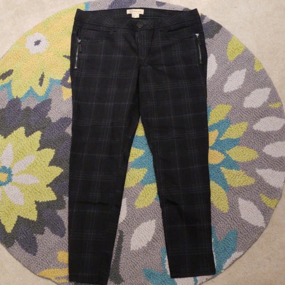 democracy plaid jeans